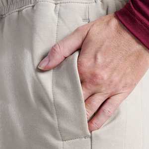 Shorts de sport confortables pour hommes, couleur unie, légers, respirants, séchage rapide, taille élastique, bande latérale, nouvelle collection - Product Image 5