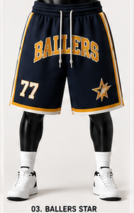 Shorts de basketball pour hommes Miami Beach, imprimé par sublimation, taille élastique, respirant, style décontracté, motif palmier numéro 3 - Product Image 2