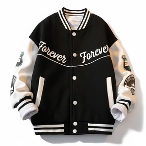 Men Embroidered <b>Leather</b> <b>Jacket</b> Genuine <b>Leather</b> Fashion Motorcycle Coat Custom OEM ODM Wholesale Sample Service - Product Image 5