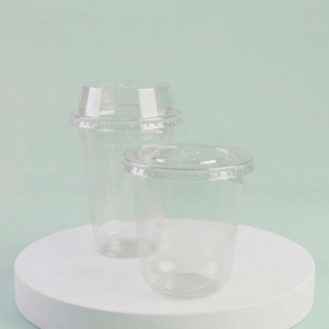 Wholesale High Clear 16oz PET Transparent Disposable Cold <b>Drink</b> to Go PP <b>Plastic</b> <b>Cups</b> with Flat Lids <b>Cup</b> for Cold <b>Drink</b> - Product Image 1