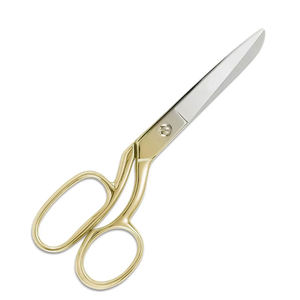 Ciseaux de tailleur professionnels personnalisables en acier inoxydable avec pointe acérée et logo personnalisé - Product Image 1