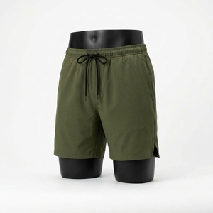 Pantalones Cortos Deportivos Cómodos para Hombre, Pantalones Cortos Transpirables para Gimnasio, Entrenamiento, Deportes y Running - Product Image 6