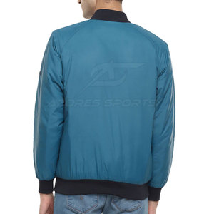 Chaqueta Bomber de Invierno para Hombre, Cómoda, Ligera, Casual, Moderna, con Cierre Frontal, de Secado Rápido, Ecológica, Cálida, para Exteriores y Calle - Product Image 3