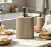 Distributeurs de savon en résine de couleur personnalisée, écologiques, pour la maison et les salles de bain d'hôtel