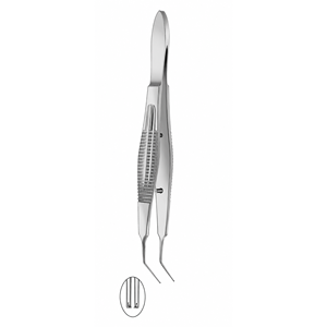 Pinzas para Córnea Hoffer-McPherson Extra Delicadas de 11 mm, Instrumento para Manipulación de Tejido Corneal - Product Image 5