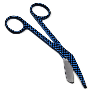 Ciseaux à pansements Lister durables, antidérapants, à lame coupante de qualité médicale, pour les soins infirmiers et les soins d'urgence - Product Image 1