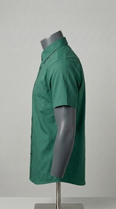 Camisa Formal Casual de Manga Corta para Hombre, Tejido Transpirable, Prenda Moderna Inspirada en Uniformes de Oficina - Product Image 6