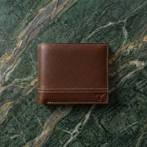 Portefeuille minimaliste en cuir véritable pour homme, porte-cartes court, poche à monnaie, blocage RFID, antivol, cadeau quotidien - Product Image 6