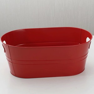 Galvanized metal beverages ice tub enhances the visual appeal of any bar, restaurant, hotel, or home entertainment setup - Product Image 6