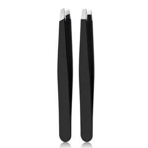 Ensemble de 5 pinces à épiler en acier inoxydable de haute qualité avec ciseaux - Product Image 4