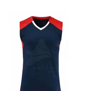 ชุดวอลเลย์บอลแห้งเร็ว น้ำหนักเบา ระบายอากาศได้ดี สำหรับการฝึกซ้อมและแข่งขันกีฬา ชุดทีมวอลเลย์บอล - Product Image 4