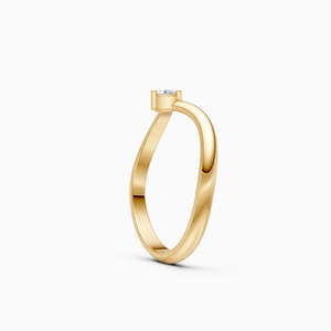 JEWELLERY PLANET IFJR-540 Anillo de Diamante Cultivado en Laboratorio con Certificado IGI, Oro Rosa de 9K, Corte Brillante, Joyería Clásica de Compromiso Unisex - Product Image 3