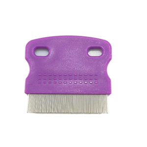 Cepillo de doble cara de plástico para eliminar el pelo de mascotas, herramientas sostenibles para el aseo de perros con cortador de nudos de pelo para gatos - Product Image 6