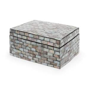 Boîtes élégantes en nacre, fabriquées à la main, pour la décoration de la maison de luxe, le rangement de bijoux et la présentation de cadeaux haut de gamme. - Product Image 1