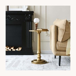 Stylish Marble Top Metal <b>Side</b> <b>Table</b> New Design New Arrival Customized End <b>Table</b> Modern Accent For Home Hotel Cafe - Product Image 5