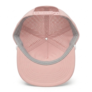 Custom Laser Perforated Rope Baseball Cap Lightweight Quick Dry Golf <b>Hat</b> Breathable 6 Panel OEM Embroidery Adjustable Injae - Product Image 4