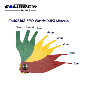 TAIWAN CALIBRE Plastic (ABS) or Steel Automotive <b>Measuring</b> Brake Lining Thickness <b>Gauge</b> <b>Tool</b> - Product Image 3