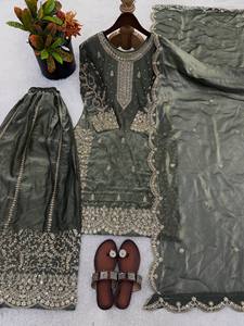 ชุดสูทเคอร์ติชาราสำหรับงานแต่งงานและงานปักลายสำหรับผู้หญิงชุดประจำชาติแบบดูพต้าสำหรับงานแต่งงานและงานปาร์ตี้ - Product Image 6