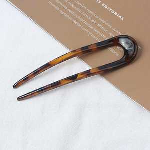 Nouvelle Arrivée – Épingles à Cheveux Artisanales Écologiques en Corne de Buffle Torsadée, Style Art Populaire – Cadeau Idéal pour Femme, Chignon Long - Product Image 3