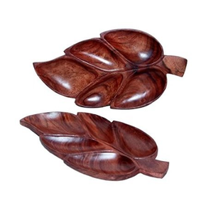 Luxury Premium Wood Dry Fruits Tray High Quality Acacia Wood Tray <b>Cake</b> Display Snack Fruit Serving Dish - Product Image 2