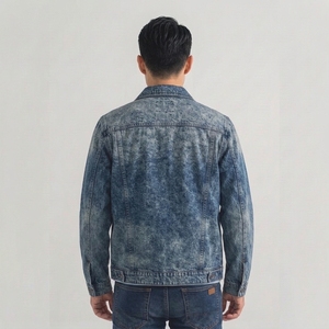 Chaqueta Vaquera para Hombre, Estilo Camarero, Ecológica, Transpirable, Personalizable, a la Moda, Nueva Colección de Invierno, Manga Regular, Estilo Urbano - Product Image 2