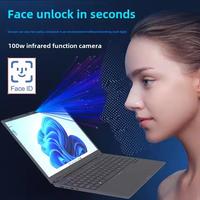 Livraison en 24 heures Ordinateur portable 16 pouces Processeur Intel I3-8109U 32 Go + 2 To SSD Windows 11 Pro Clavier rétroéclairé anglais pour usage professionnel