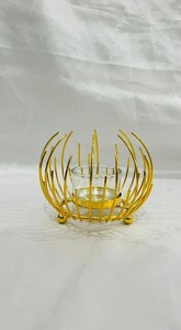 Modern Metal Wire Candle Holder Decorative <b>Tea</b> <b>Light</b> Holder Handmade Eco-Friendly <b>Christmas</b> Table Centerpiece Home Wedding - Product Image 5