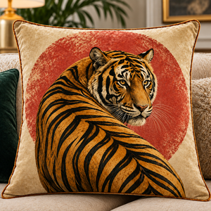ปลอกหมอนอิงกำมะหยี่ลายเสือพิมพ์ลายสัตว์ตกแต่งบ้านสไตล์โมเดิร์น - Product Image 4
