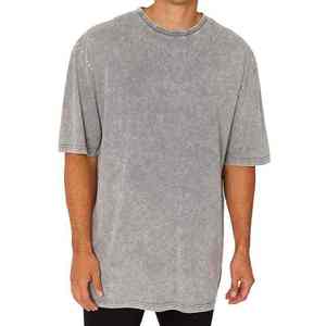 Men Acid Washed T Shirts High Quality Acid Washed T Shirts 2026 - Product Image 3