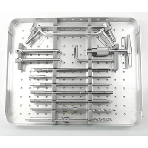 Juego de Instrumentos Quirúrgicos Ortopédicos Personalizados de Acero Inoxidable, Kit Quirúrgico Manual de Alta Calidad para Fracturas Óseas y Traumatismos para Hospitales - Product Image 4