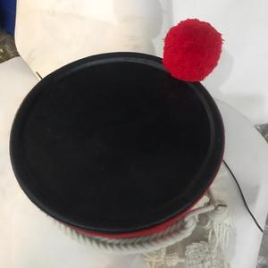 Casco Napoleónico Francés Shako, Sombrero de Copa de Lana Negra con Cordones, Cuatro Estaciones, Adulto Masculino - Product Image 5