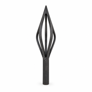 Pointe de flèche en fer forgé à la main, forme losange, matériau pur, style historique, pointe de chasse médiévale, service OEM - Product Image 3