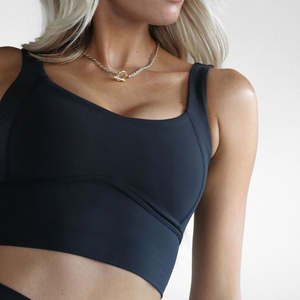 Soutien-gorge de sport Nesta pour femmes, en polyester et élasthanne, extensible dans 4 directions, léger, pour la gym et l'entraînement - Product Image 3