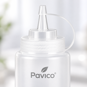 Cylinder <b>Squeeze</b> <b>Bottle</b> <b>with</b> Precision <b>Nozzle</b> PET Plastic Dispensing <b>Bottle</b> for Food Packaging Manufacturer in Vietnam - Product Image 3