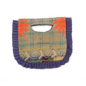 Indian Fashion Bohemian Style Designer Women kantha Clutch Messenger Shoulder Bag Handmade Lightweight Large Travel Daily - Product Image 1