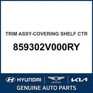 ชุดแต่งตัวถังและขอบประตู Veloster รุ่นใหม่ 859302V000RY - Product Image 1