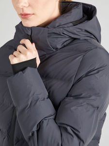Doudoune matelassée réversible et imperméable pour femme, style décontracté, avec capuche, imprimé canard, coupe-vent, en coton, pour l'automne et l'extérieur - Product Image 2