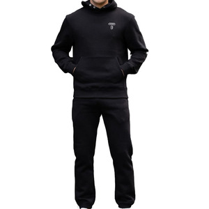 New Design Solid Color Sportswear Women's Winter Tracksuit Set Breathable Lightweight Hooded Sweatshirt 100% Cotton High Quality - Product Image 4