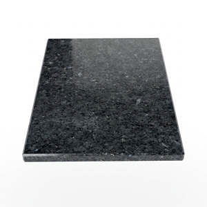 Dalle de granit noir en cuir naturel pour plan de travail de cuisine, revêtement mural et sol - Product Image 1