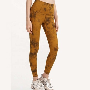 2026 Women Customized Printed Design Fitness Gym Yoga <b>Legging</b> <b>with</b> <b>Pockets</b> for Women Casual High Waist Spandex/Polyester 220g - Product Image 1