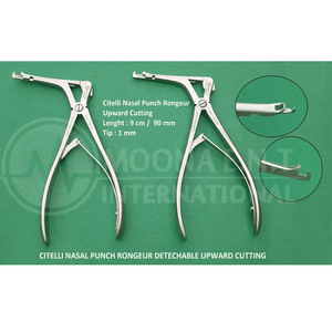 เครื่องมือผ่าตัดจมูก Citelli Nasal Punch Rongeur แบบถอดได้ ตัดขึ้น สำหรับศัลยกรรมหู คอ จมูก  ได้รับการรับรองมาตรฐาน CE ระดับ Class I - Product Image 1