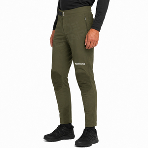Pantalon de VTT unisexe respirant à séchage rapide imprimé, extensible, avec poche zippée, personnalisable, 100 % polyester, toutes saisons - Product Image 2