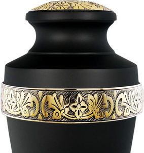 Urnas Funerarias Decorativas de Latón para Cenizas de Adultos, Urnas Hechas a Mano para Hombres y Mujeres - Product Image 2