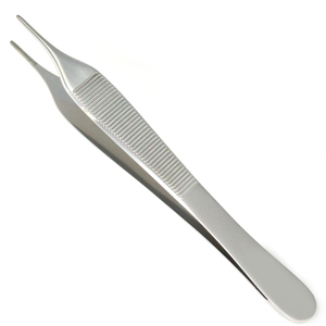 Pinzas de Acero Inoxidable de Grado Médico con Puntas Dentadas Antideslizantes, Instrumento Quirúrgico para Clínicas, Hospitales y Botiquines de Primeros Auxilios - Product Image 5