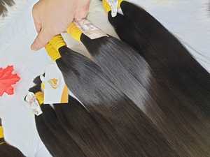 Minh Khang Cheveux Vendeur Vietnam Offre 100g 100% Vierge Non-Remy Texture Droite Style De Luxe En Vrac Extensions De Cheveux Humains - Product Image 5