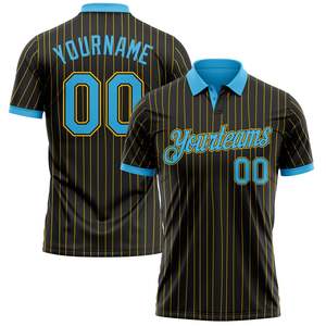 ผู้ผลิตเสื้อโปโลโพลีเอสเตอร์แบบกำหนดเอง ชุดทีมกอล์ฟ ปักโลโก้ ซับเหงื่อ ขายส่งแบบ OEM - Product Image 2