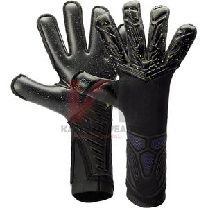 Guantes de portero de fútbol de látex premium con tecnología de absorción de impactos en la palma y los dedos, guantes deportivos transpirables para hombres y mujeres. - Product Image 1