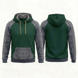 Hoodies pour femmes, hoodies pour hommes, hoodies en polaire recyclée, pull-over uni écologique, pull-over de performance pour l'entraînement - Product Image 2