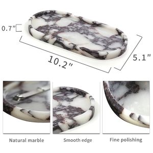 Low Price Marble Multi-Functional <b>Vanity</b> Tray for Cosmetics Skincare Jewelry <b>Bedroom</b> Dresser Organization AALIYAN IMPEX - Product Image 4