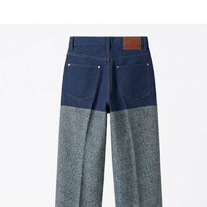 Jeans 2025 de Fabricante, Jeans Personalizados, Estilo Vintage con Lavado Ácido, Corte Ancho, Desgastados, Pantalones de Mezclilla Holgados para Hombre - Product Image 5